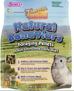 3# F.M Brown TC Foraging pellets Adult Chinch - Health/First Aid